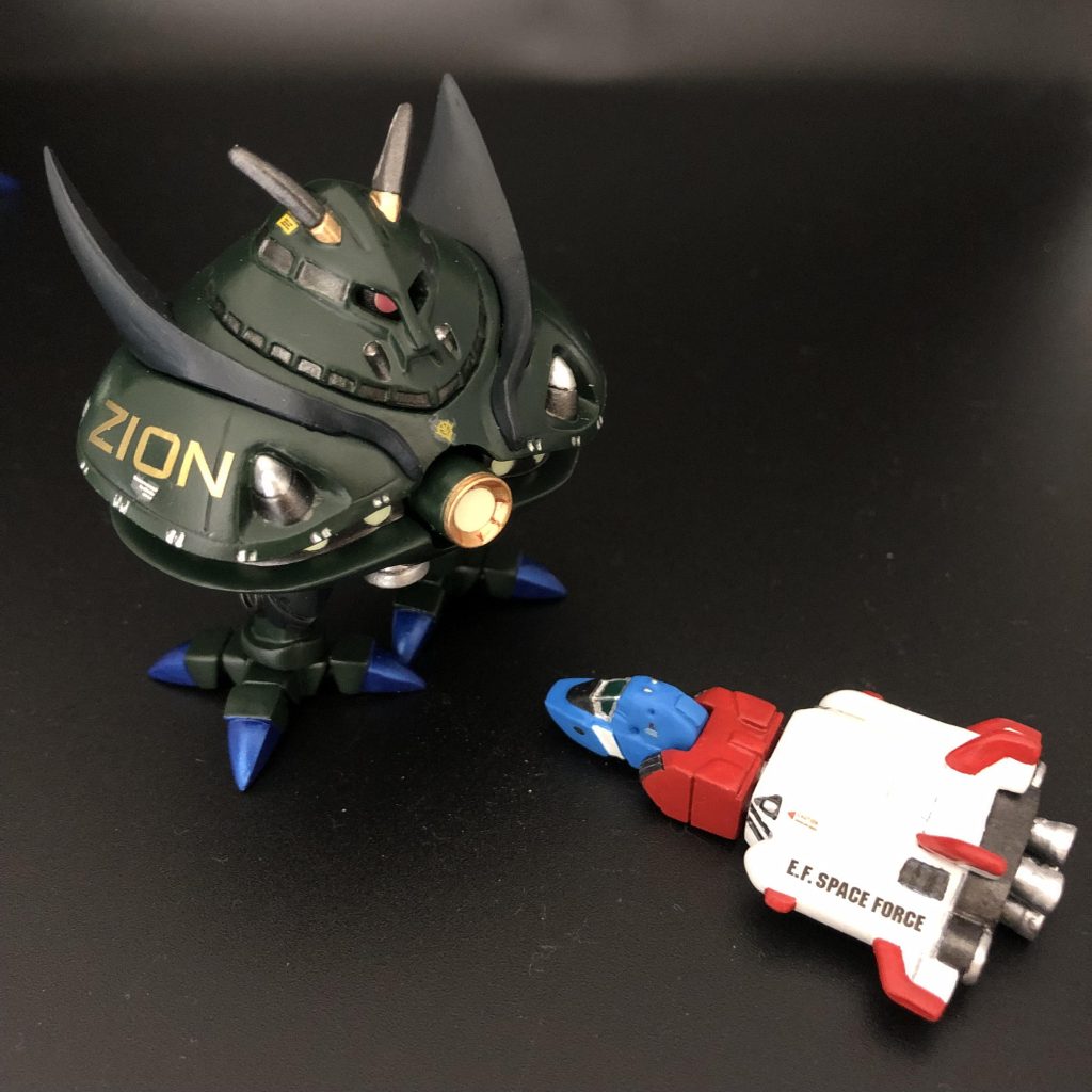 【SDガンダム   フルカラーDX】ビグ・ザム.VS.コアブースター