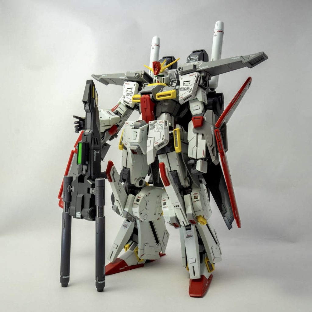 MG 強化型ZZガンダム Ver.Ka–3枚目/制作者：RK-76-J1