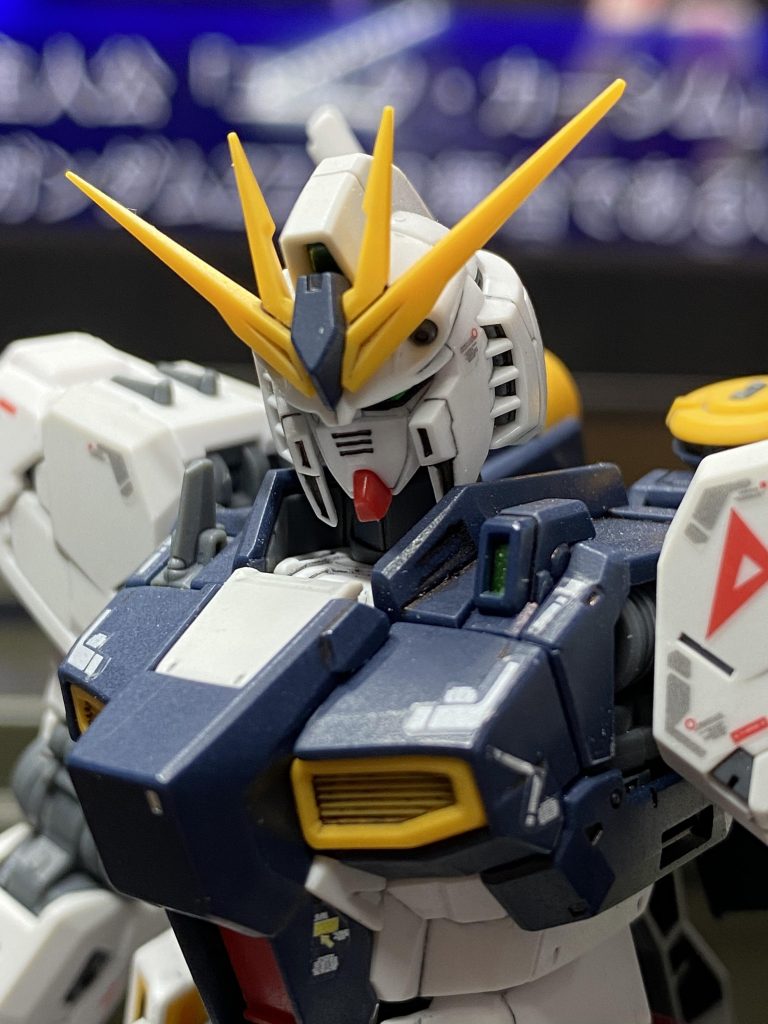 半年ほど前、数年ぶりに組んだνガンダム–2枚目/制作者:てん