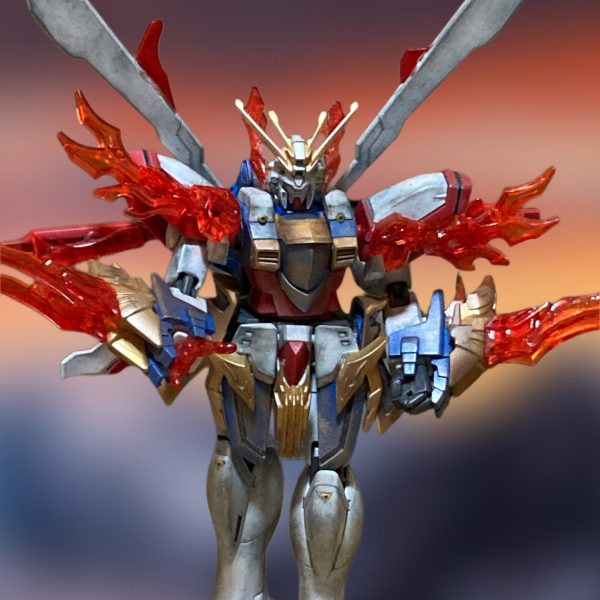 爆熱！張飛ゴッドガンダムリアルサイズをミキシングで作ってみた