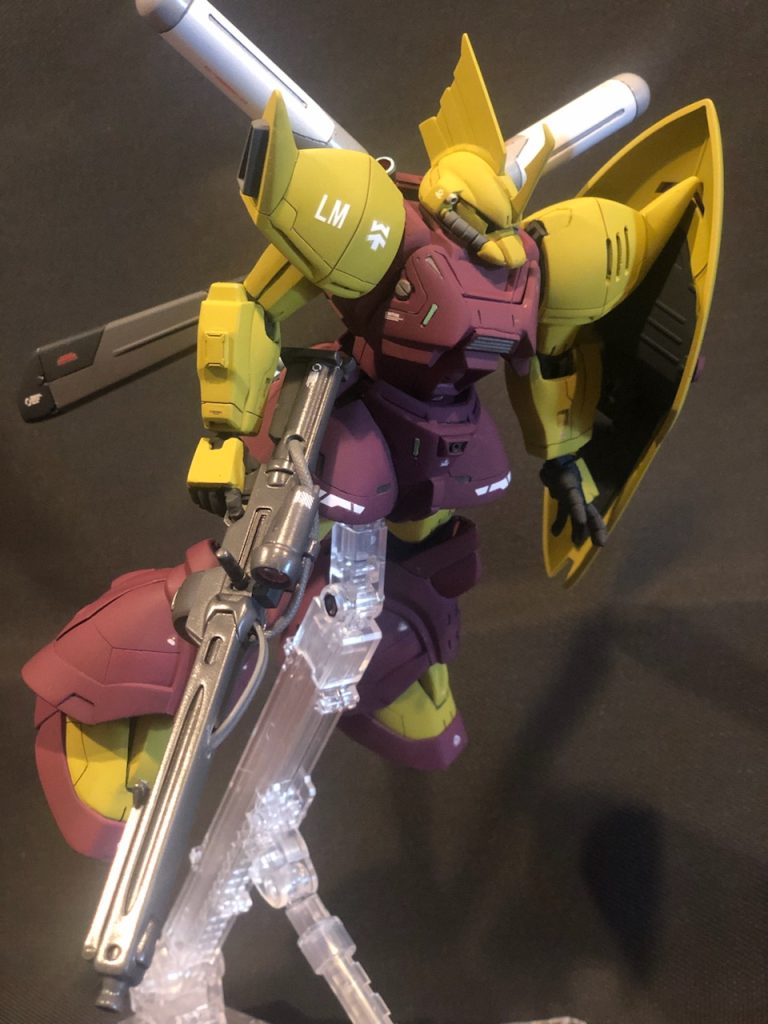 リリーマルレーンからの出撃シーンを再現したかったですが、片足カタパルトまでは流石に作成出来ませんでした。