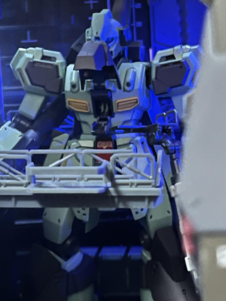 AE＆地球🌏連邦軍EFSF ネェルアーガマ内MS格納庫ジオラマ♪–3枚目/制作者：SINANJU