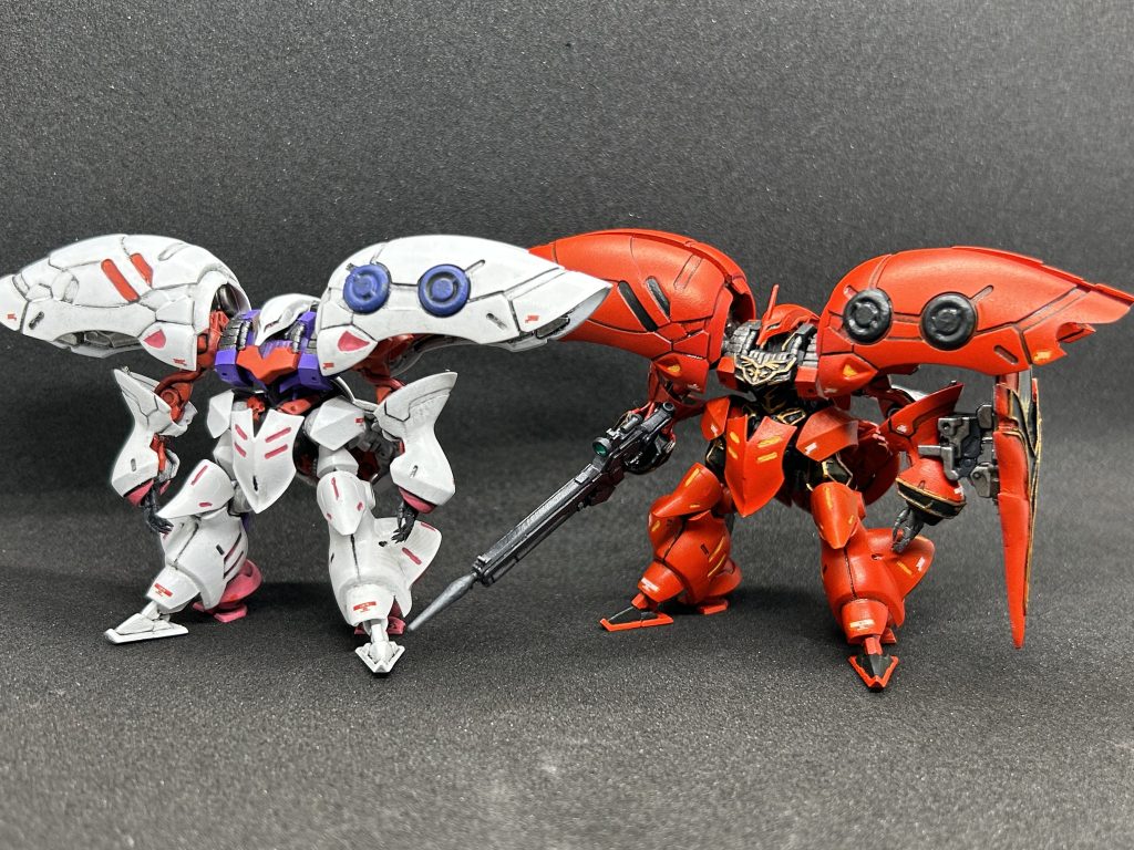 ノーマルキュベレイとの比較ノーマルの方がカッコイイと思いました?僕も思いました。笑