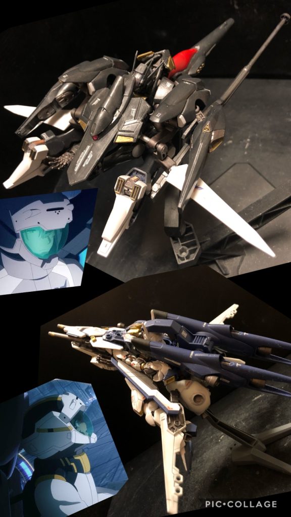 スレッタ「エアリアルだって可変、出来ます！逃しません！」エラン「君はやっぱり...鬱陶しいよ！」スレッタ「エランさん、地上に降りる...え！？」チュチュ「なんだありゃ！？」ミオリネ「戦闘機に手足が生えた！？」oyz「あれがMSとファイターの中間形態、ガンウォーク形態よ。」ニカ「そうか...！簡易な変形にする事で、可変時の隙を出さないのと、急な旋回能を可能に....！？」oyz「さすがね〜、ニカさん。」