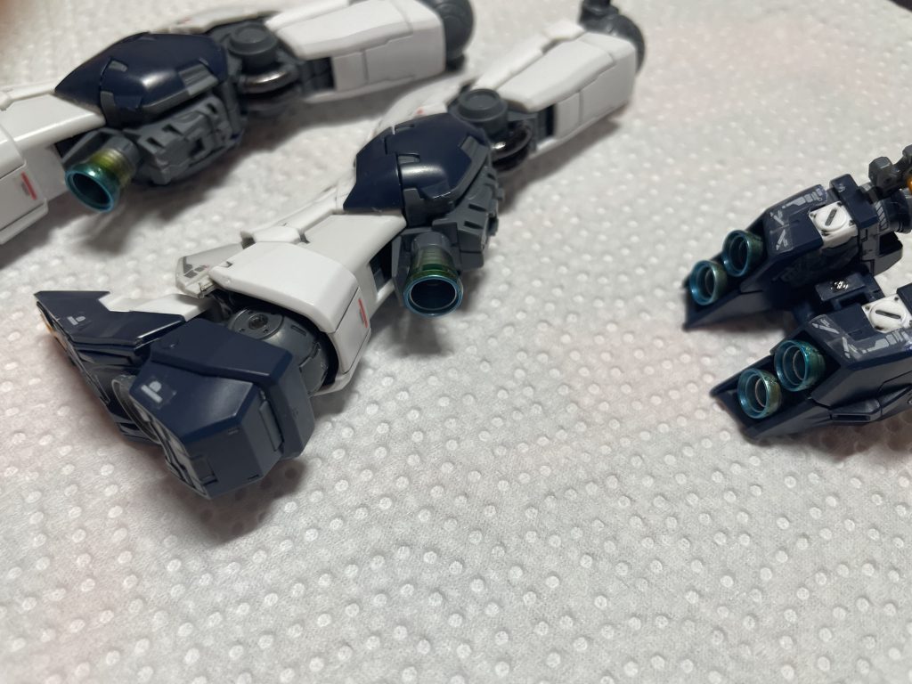 こんな感じで、部分塗装して・・・