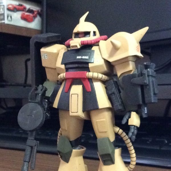 旧キット 1/144 MS-06D デザートザク