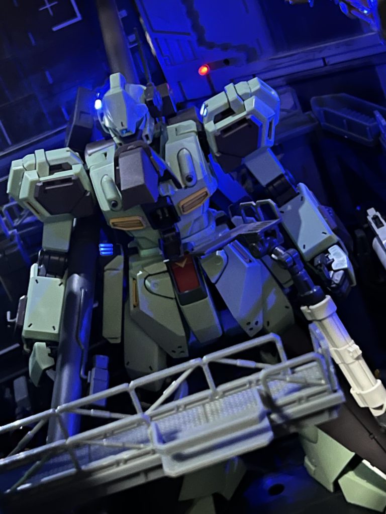 AE＆地球🌏連邦軍EFSF ネェルアーガマ内MS格納庫ジオラマ♪–4枚目/制作者：SINANJU