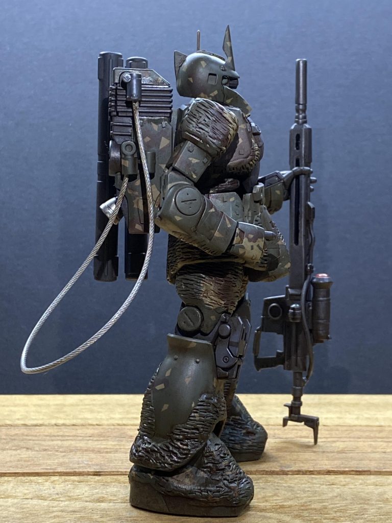 180年の時を超えてッ!今こそツィンメリットコーティングHGUC 137 ザクスナイパー–4枚目/制作者:りきまる