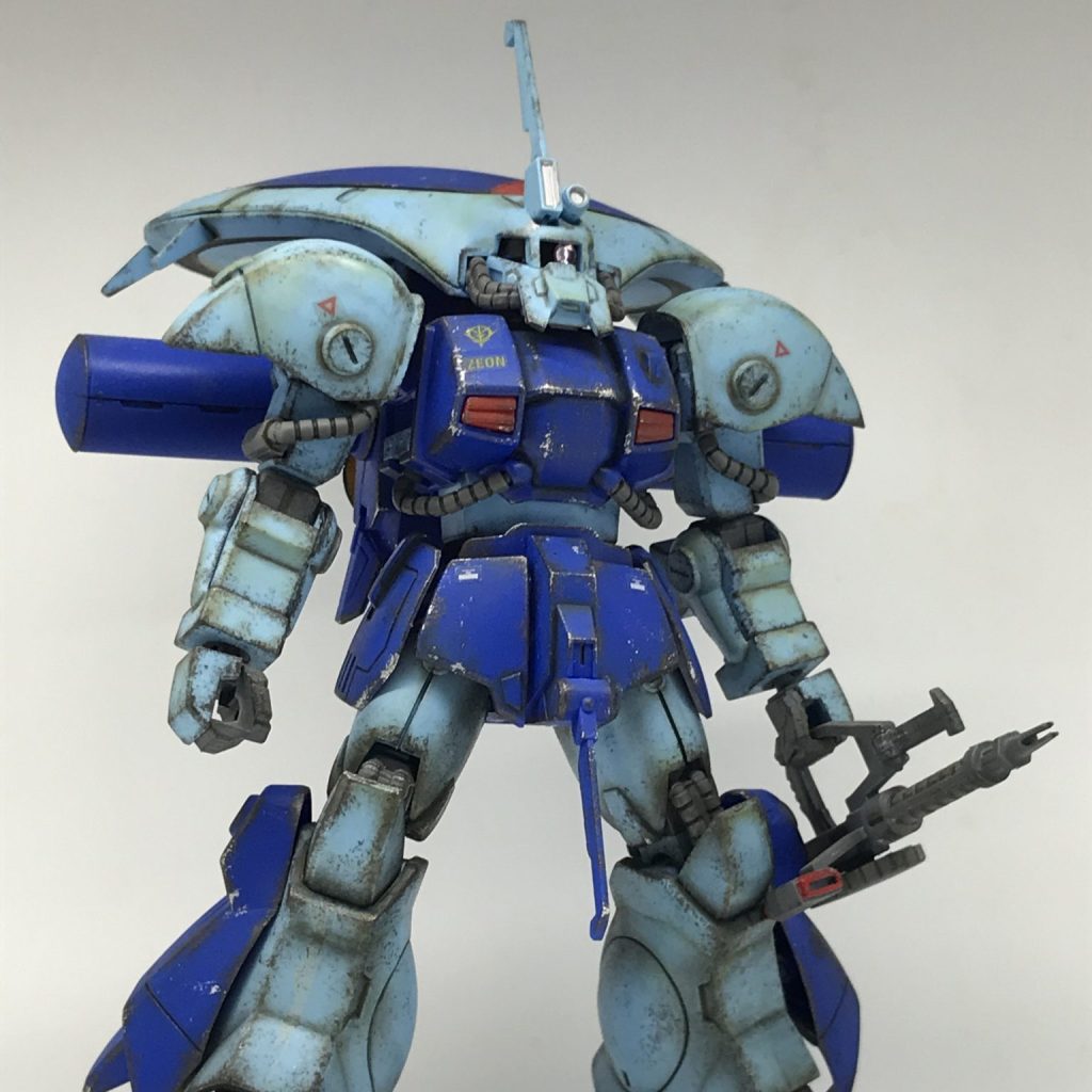 HG アイザック 無塗装 お手軽ウェザリング｜tamamaさんのガンプラ作品