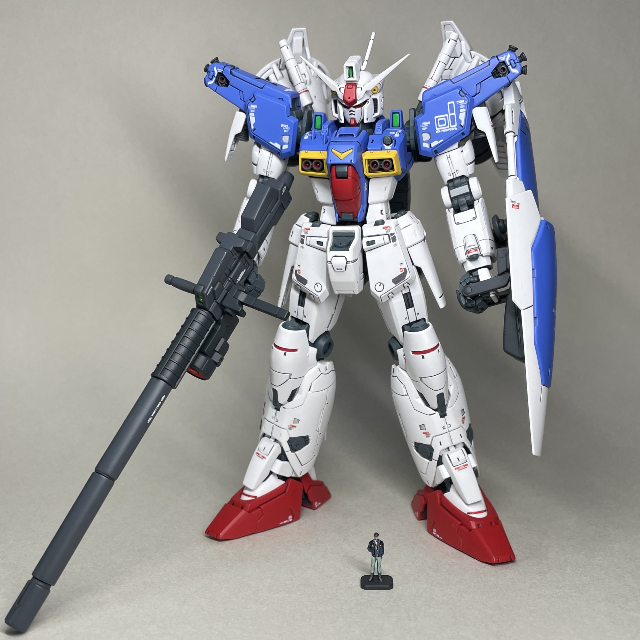 1/144 RG13 ガンダムGP01Fbフルバーニアン（ロングビームライフル装備