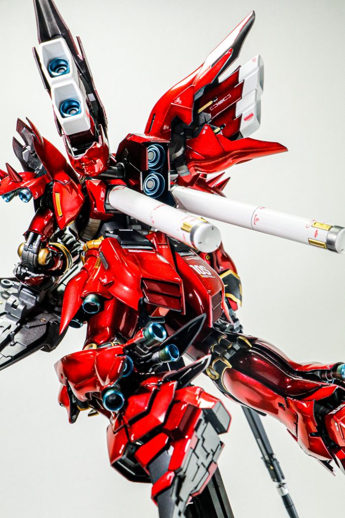 初めてバーニア焼けもやってみました