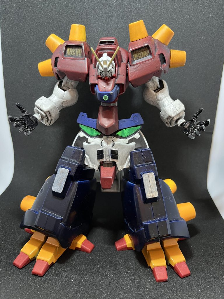 以上、デビルガンダムでした！まさかこいつを10何年ぶりに弄り直すなんて作った時は思いもしなかった急にやりたくなったスパロボのような展開wドモンが生きてた理由はブレードが救出してくれたからでした！流石Dボゥイだぜ(´・ω・)笑デビルガンダムはフリー素材だから誰が乗っても良いってスパロボとばっちゃが言ってた！レイズナーのゴステロが乗ったり、アクシズと融合してデビルアクシズになったり半端ない役者(´ω`)水星の魔女本編でもプロスペラはなんか企んでそうですよね💦スパロボ出たらデビルガンダム乗るぐらいやりそうと思ってるから今回形にしてみました(爆