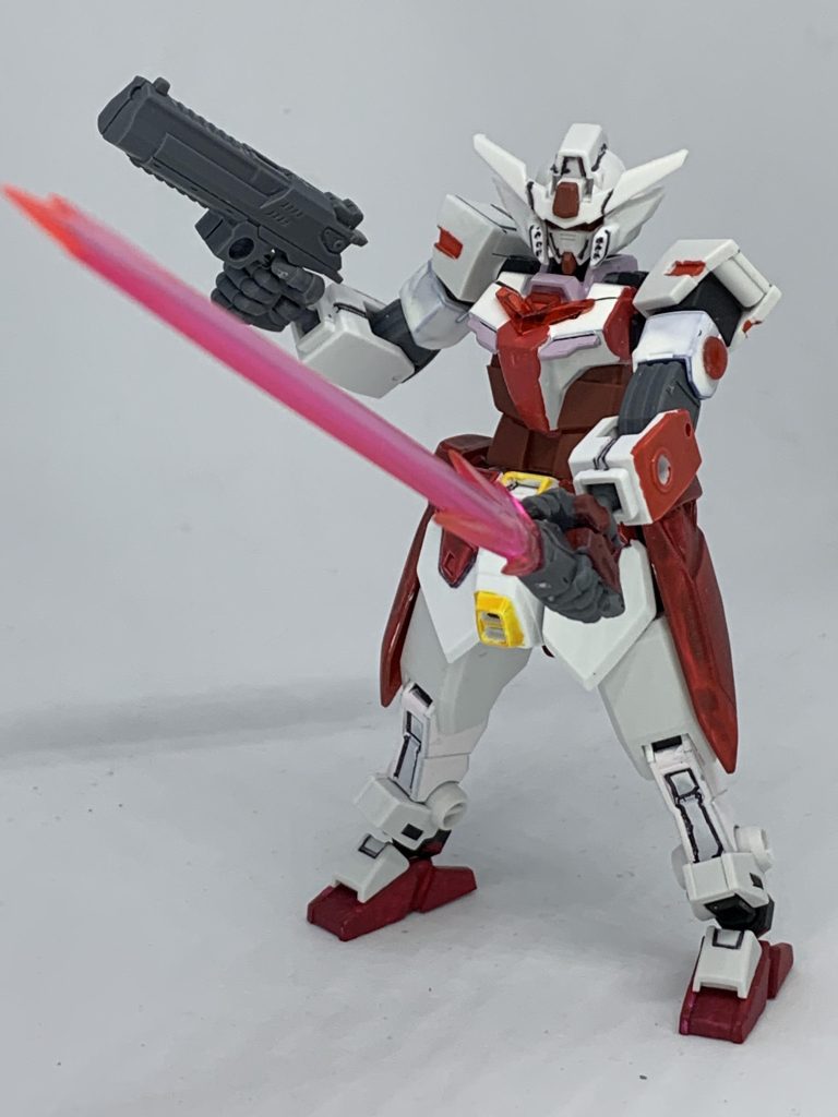 装備はショットガン「ブリューゲル」とビームサーベルのみ。