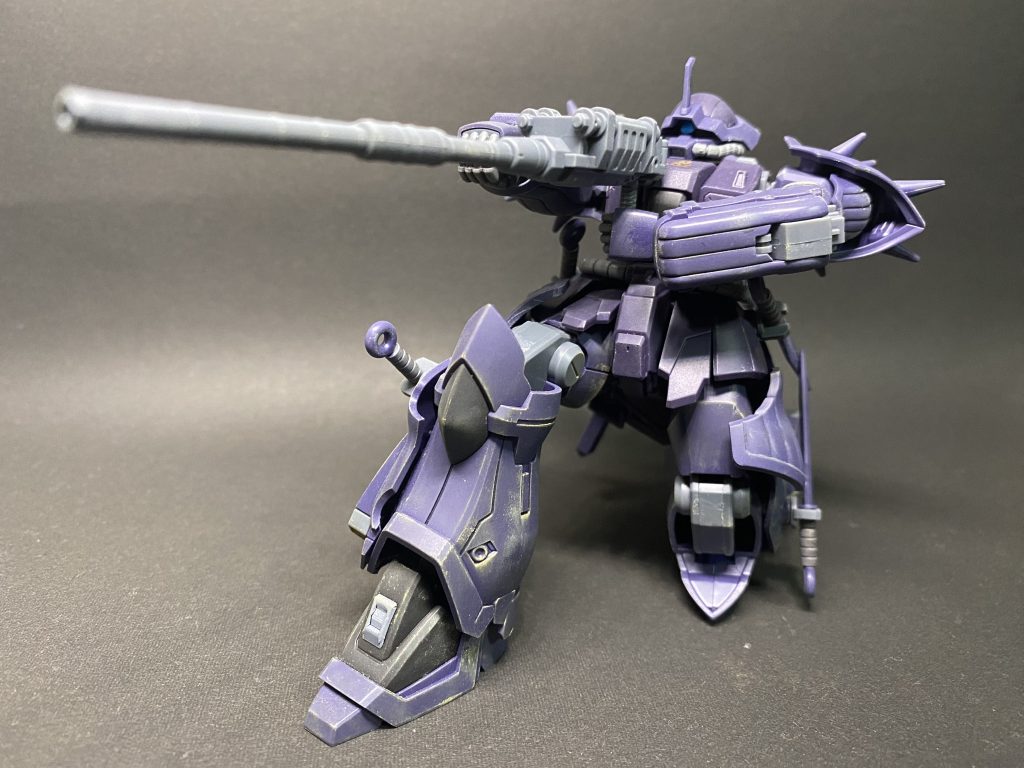 たまたまマゼラアタックのEXモデルがあって、そこからマザラトップ砲を取ってきて付けてみたら、なかなかかっこよかったです！