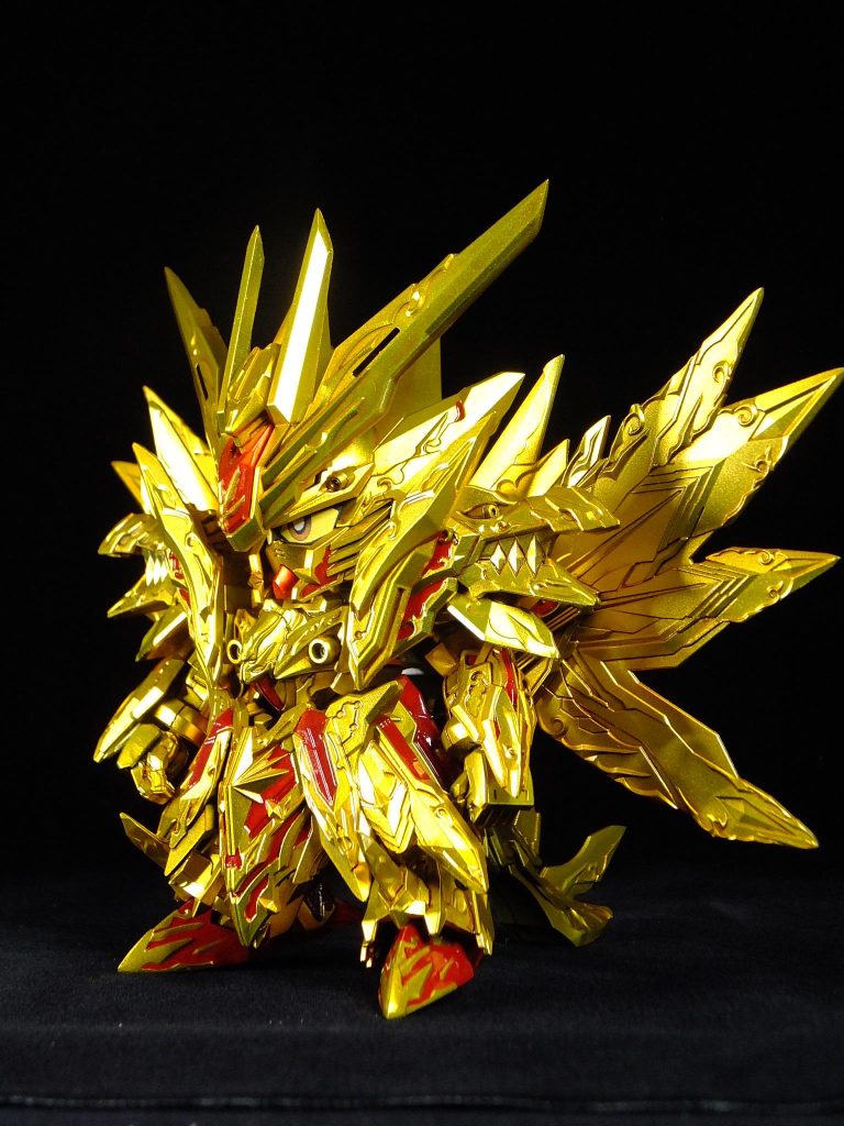 【黄金竜騎士】スペリオルストライクフリーダムドラゴン–3枚目/制作者：冬星ジンベイ