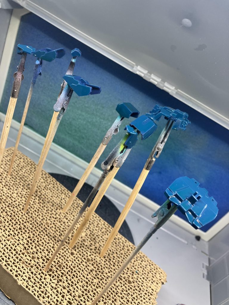 紺にガイアノーツのブルーグリーン