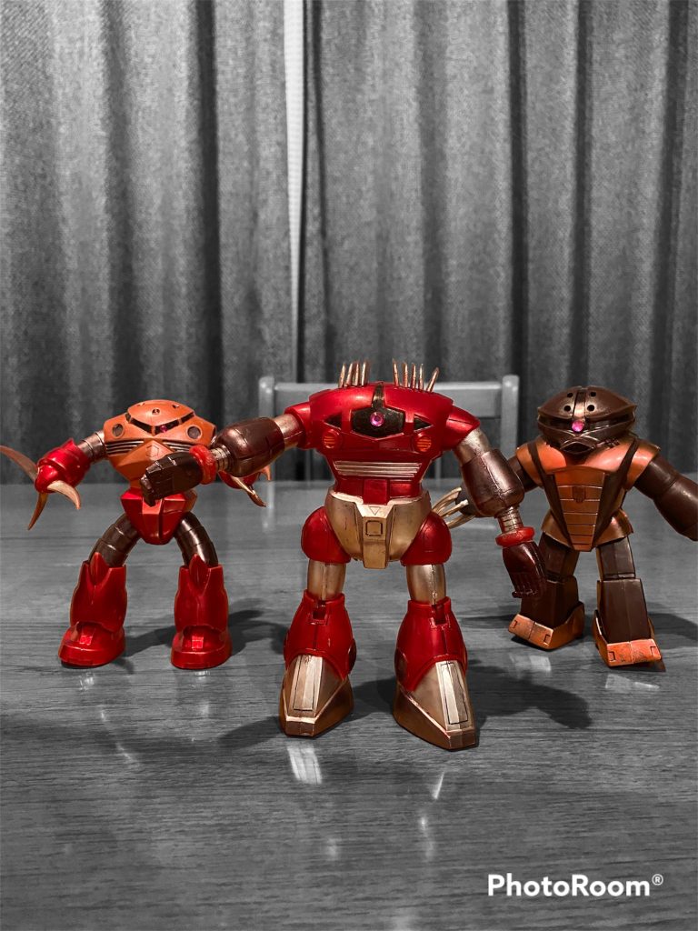 旧キットのみのジオン水泳部がこれだけ揃いました。