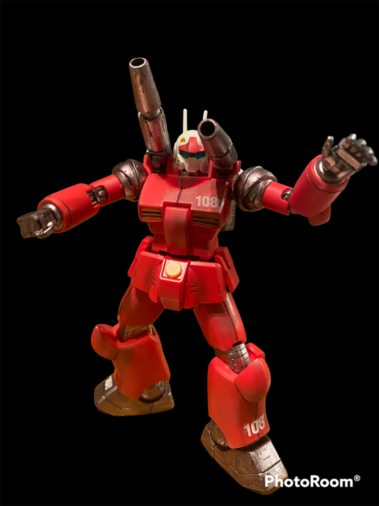 HGガンキャノン　素組–2枚目/制作者：@jhonkosu