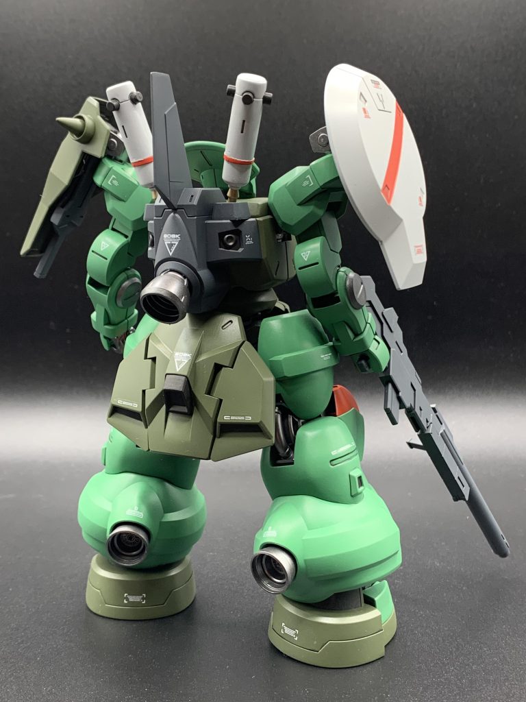 背部バーニアは大型化