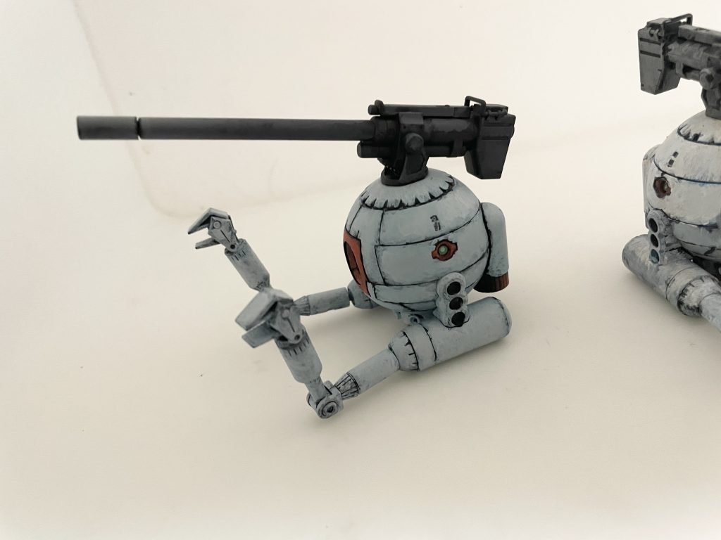 ボール アクリル絵の具筆塗り–3枚目/制作者：NbHaruto