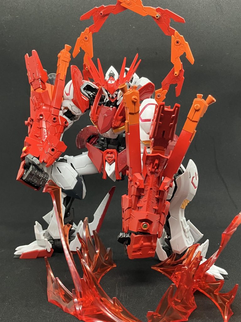 炎を放ち一撃必殺の技を放とうとしている