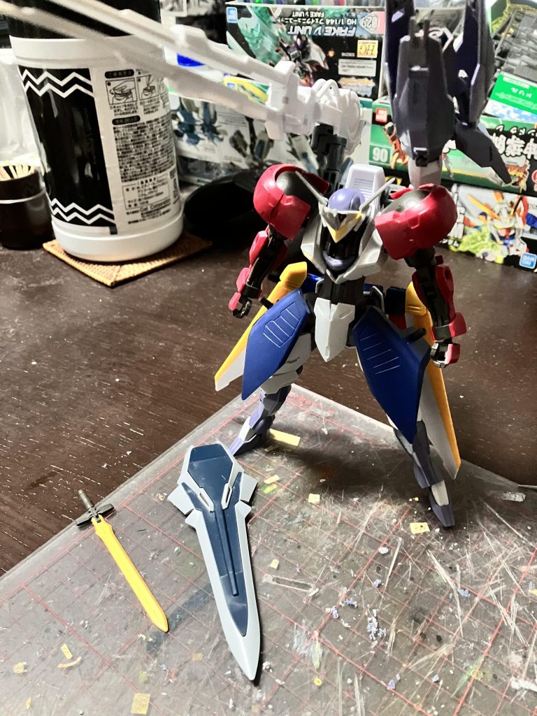 ミカエリスを基本に色々付けました