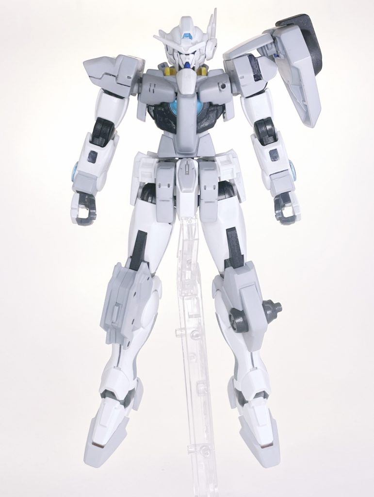 元ネタの動画イメージのポーズ。GNアームズは持っていないため、手に入ったら組み合わせたいと思っています。