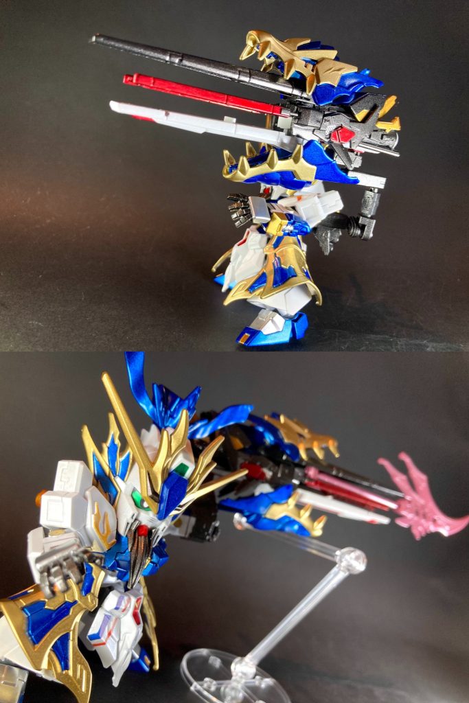 【SD三国創傑伝】関羽雲長νガンダム 福岡関帝廟ver.–7枚目/制作者：ひとらたん