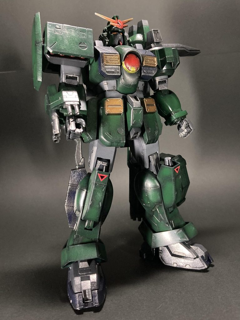 1/100ガンダムレオパルド–3枚目/制作者:@jiyu_nitsukuruきあい模型