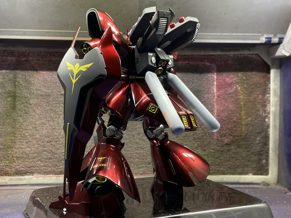 プロペラントタンクをウェーブの長いGタンクに変更しました