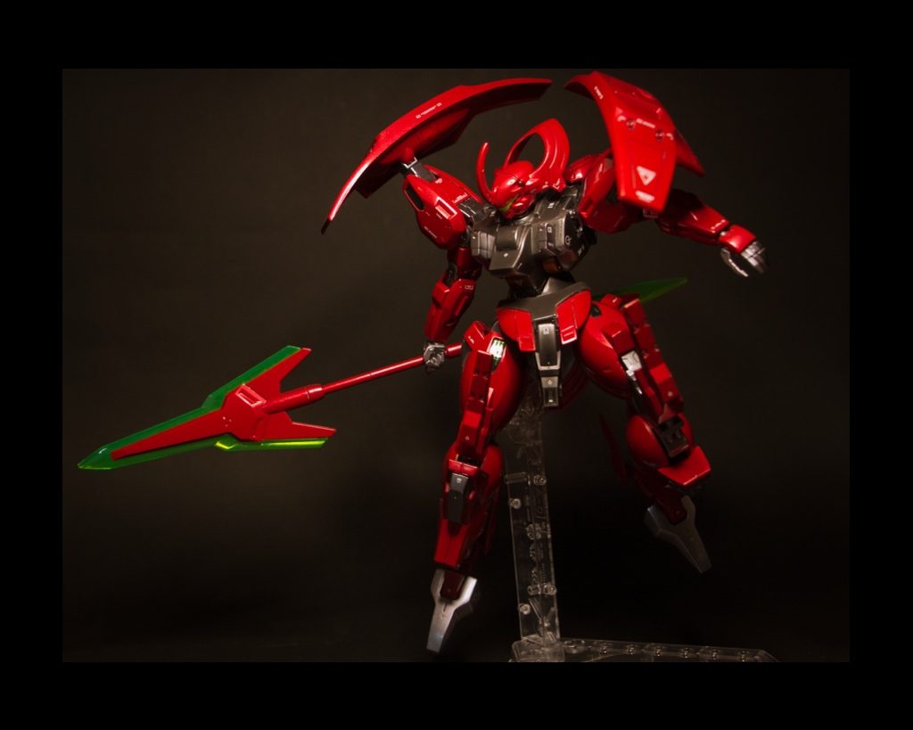 スタンドを使ってのポージング1