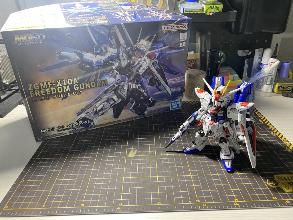 とりあえず完成時にパッケージと