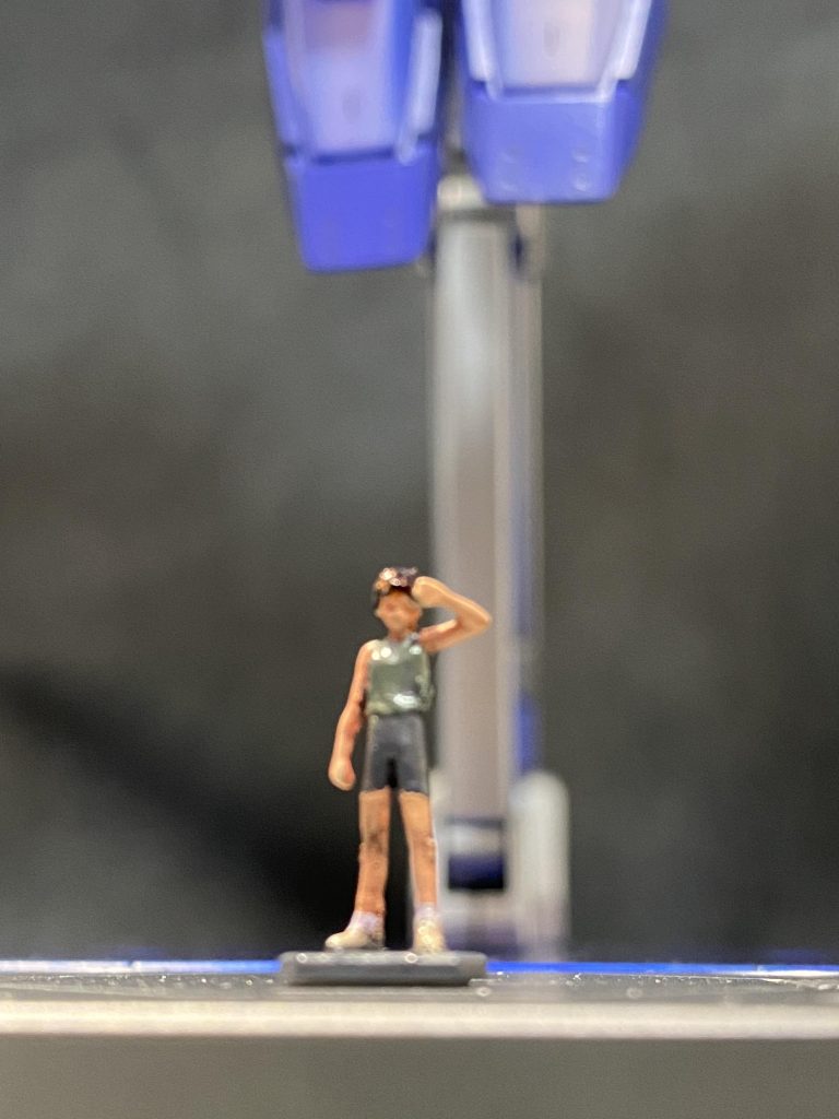 っとまー機体は変な色なのにパイロットはノーマルかよ!っと自分にツッコミ入れながら撮影をしていた板垣でしたー