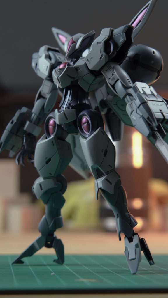 HGベギルベウをロービジ筆塗り全塗装！–6枚目/制作者：@praZo001