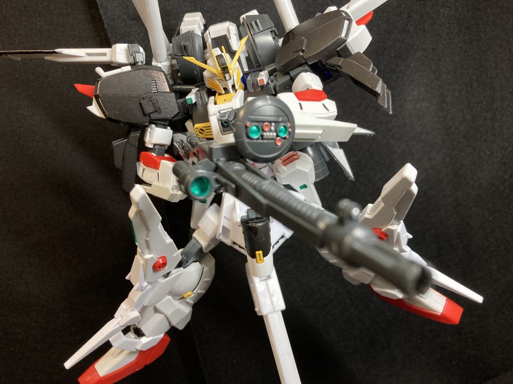 詳しくはUpdraft4話をご覧下さい!と言いたいところですがUpdraft4話を見ても別に何かわかる訳でもないまだ謎の多いガンプラになっています