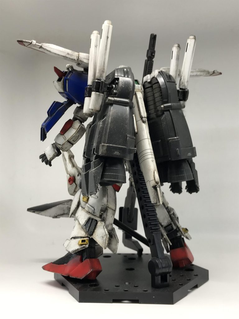 バックパックが重すぎて自立が厳しいです