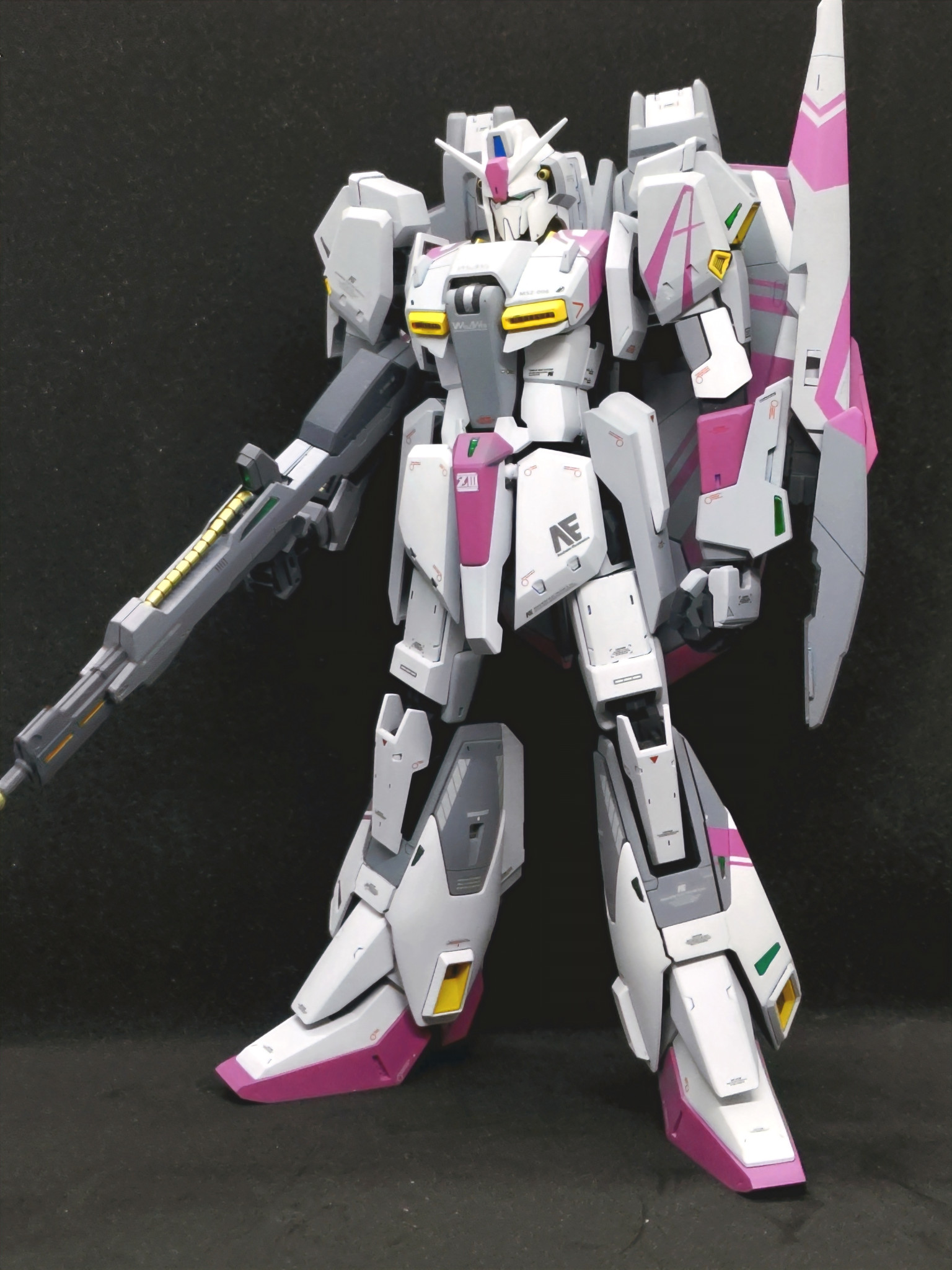 MG ゼータガンダム3号機｜inagu 51さんのガンプラ作品｜GUNSTA（ガンスタ）