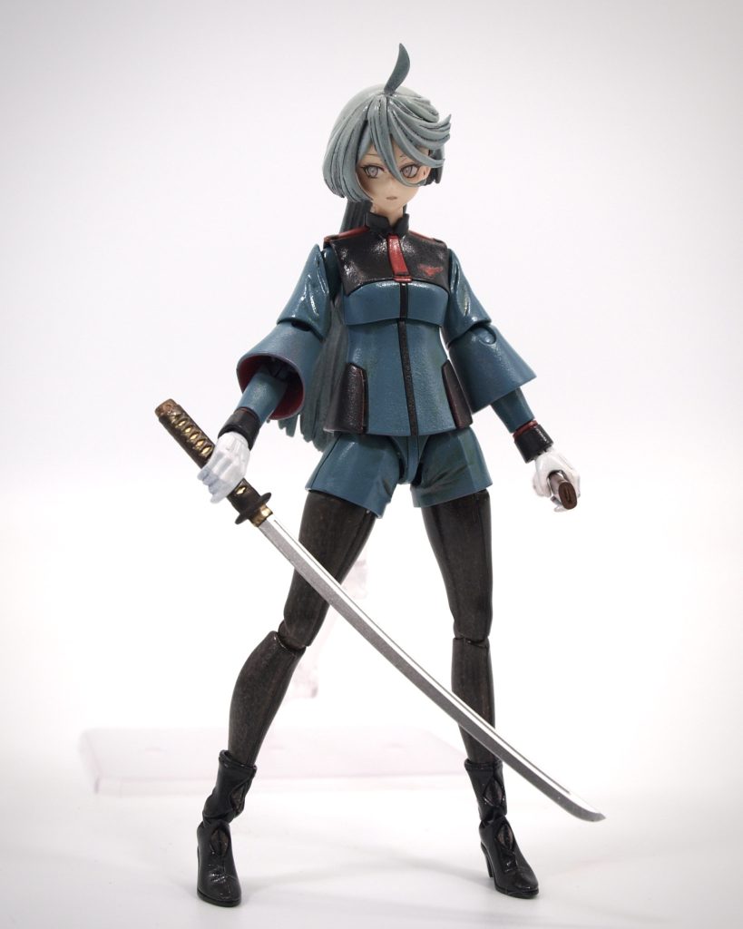 抜刀軍刀には刃紋を入れていませんベーシックな軍刀には刃紋が入ってない為ですここも拘りポイントです