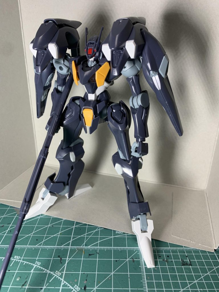 組み立てただけの状態です。