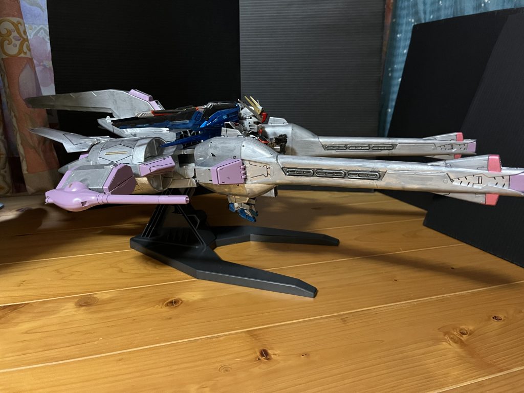 ＳＤMGフリーガンダム＋HGミーティア–3枚目/制作者：アッキー