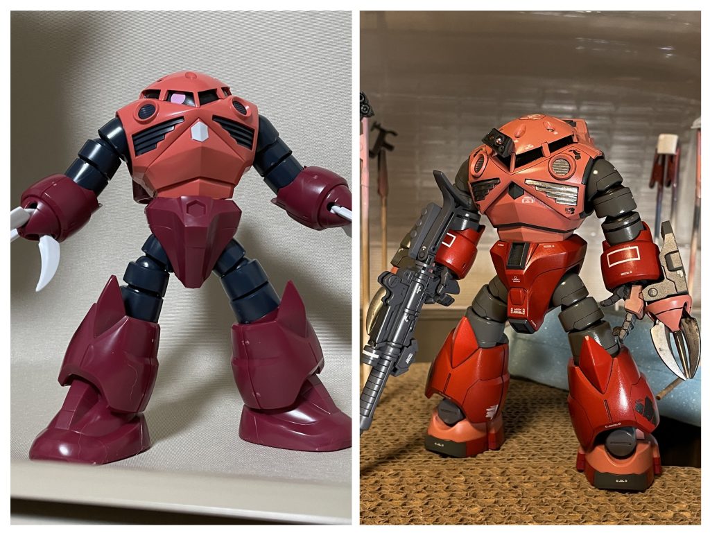 ビフォーアフターツヤツヤですが、最終的には艶消しコートしました艶の有無で、印象違いますね勉強になりました