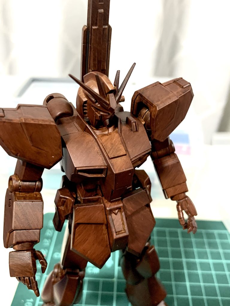 Rx93ffνガンダム木目塗装–6枚目/制作者：Lieeze