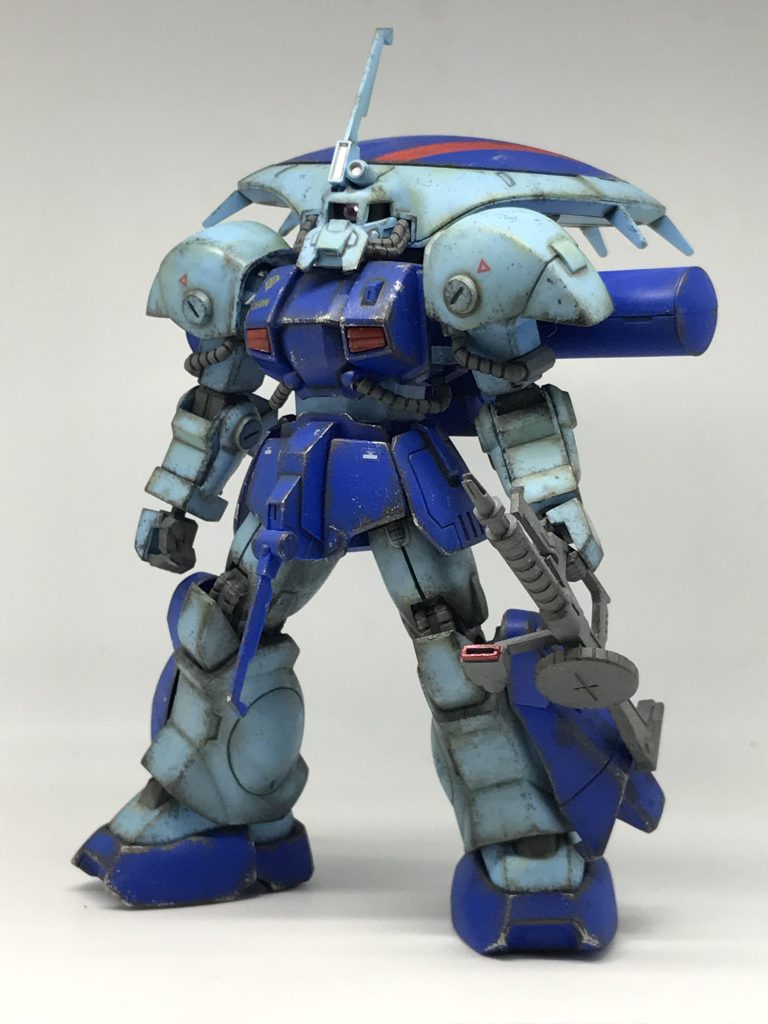 無塗装パチ組→マーキングシール貼り→つや消しスプレー→お手軽ウェザリング成形色を活かしたいつもの簡単汚しの過去作品これヤバいぞ…ガザC…ザクマリナー…アイザックの最低閲覧数を競い合う三つ巴の戦いになるかもしれない🙄三つ巴の戦闘とか熱い…