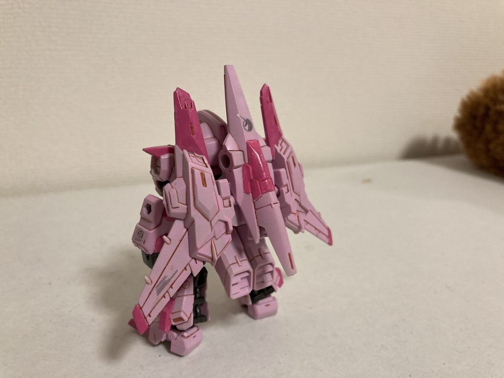 後ろはあんまり貼ってない。