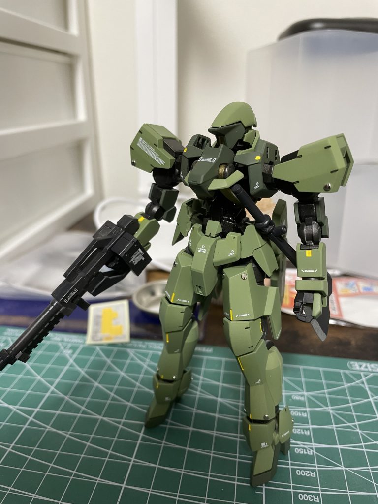 HG グレイズ リベット取り付けver