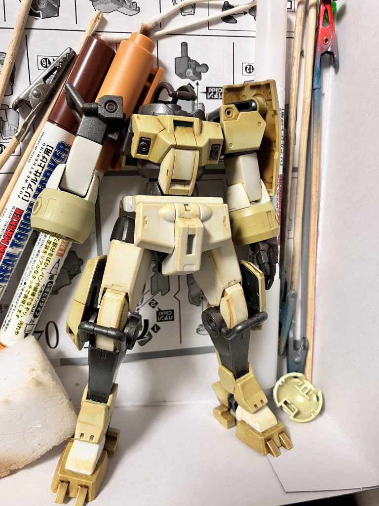 まずはリアルタッチマーカーでウォッシング等を行いました