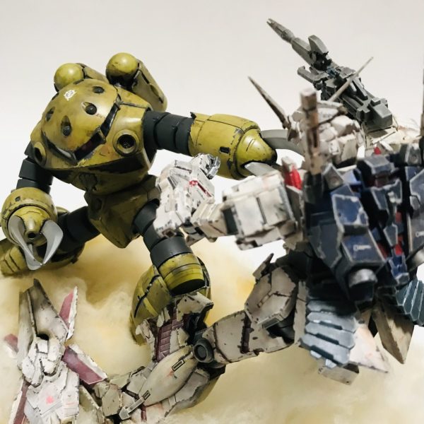 ズゴックvsユニコーンガンダム