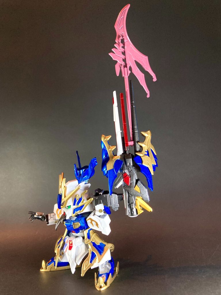 【SD三国創傑伝】関羽雲長νガンダム 福岡関帝廟ver.–6枚目/制作者：ひとらたん