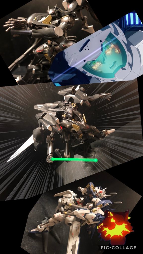 エラン「パーメットスコア....４！....ベルメリア・ウィンストン…あんたの見立ては間違ってたよ....。」ニカ「また可変するの！？」エラン「それでも…君だけは否定してみせる！　スレッタ・マーキュリー！！」スレッタ「えええーっ！？」チュチュ「ナンダありゃあ！？」ミオリネ「なんなの、あの可変は！？」