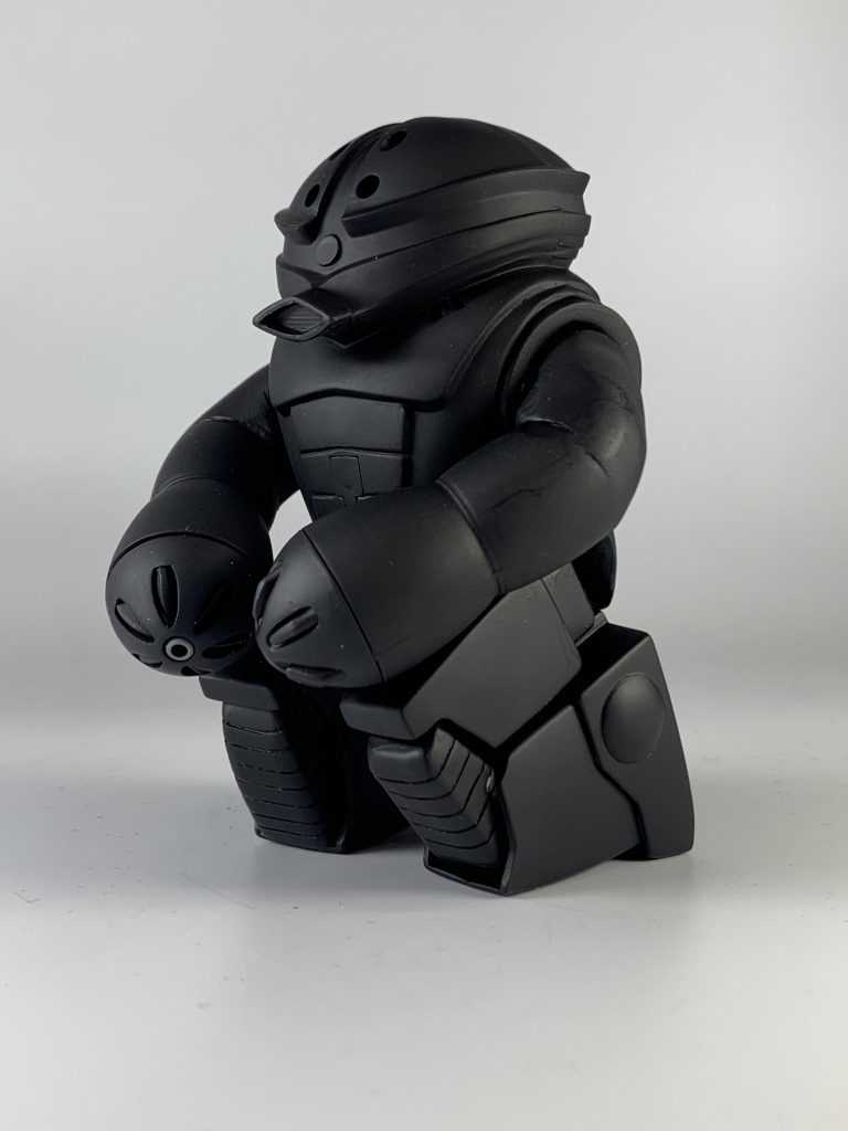 一旦下地を吹きました。黒アッガイです。